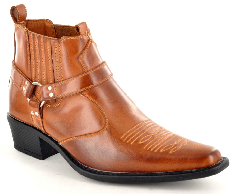 ankle western boots men